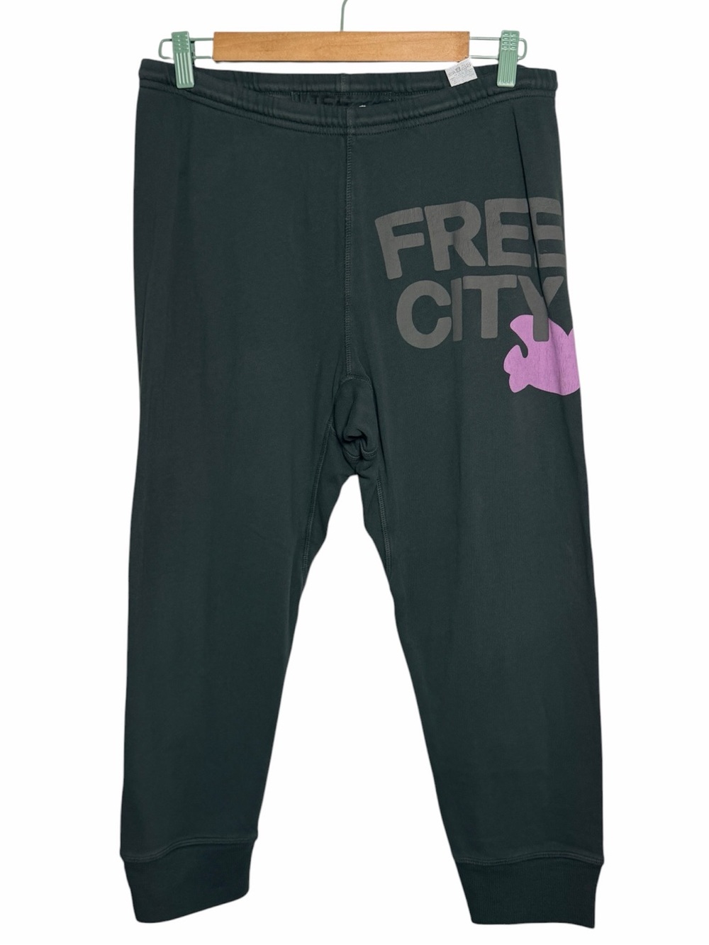 freecity Joggers with Pink Logo Accent Size Large/3 - Picture 2 of 7